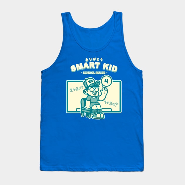 Smart Kid Tank Top by arigatodesigns